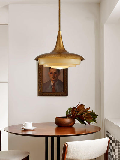 Liorinine Mid-Century Modern Glass Pendant Light