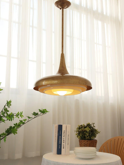 Liorinine Mid-Century Modern Glass Pendant Light