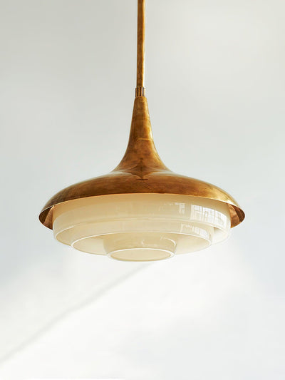Liorinine Mid-Century Modern Glass Pendant Light