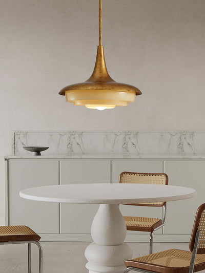 Liorinine Mid-Century Modern Glass Pendant Light