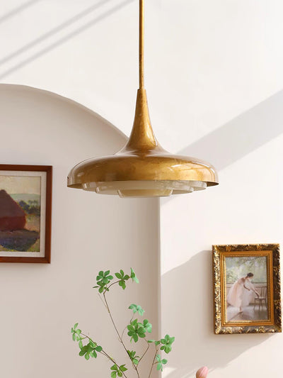 Liorinine Mid-Century Modern Glass Pendant Light