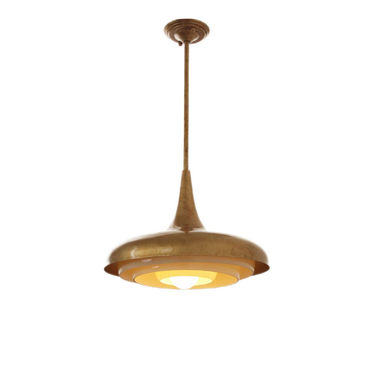 Liorinine Mid-Century Modern Glass Pendant Light