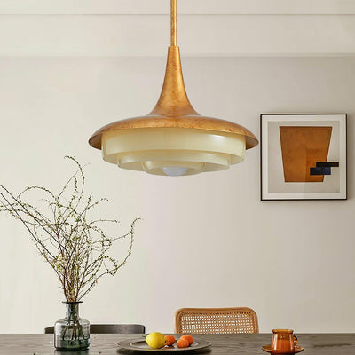 Liorinine Mid-Century Modern Glass Pendant Light