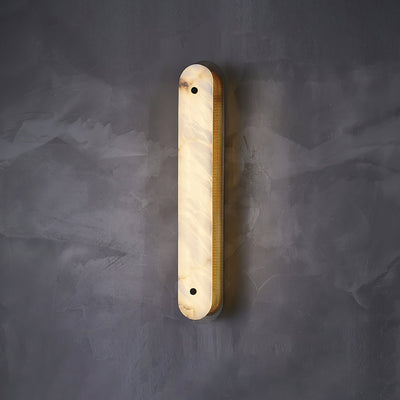 Erthee Linear Alabaster Wall Light