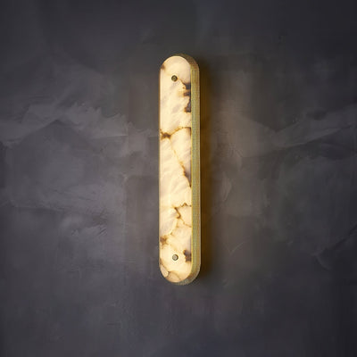 Erthee Linear Alabaster Wall Light