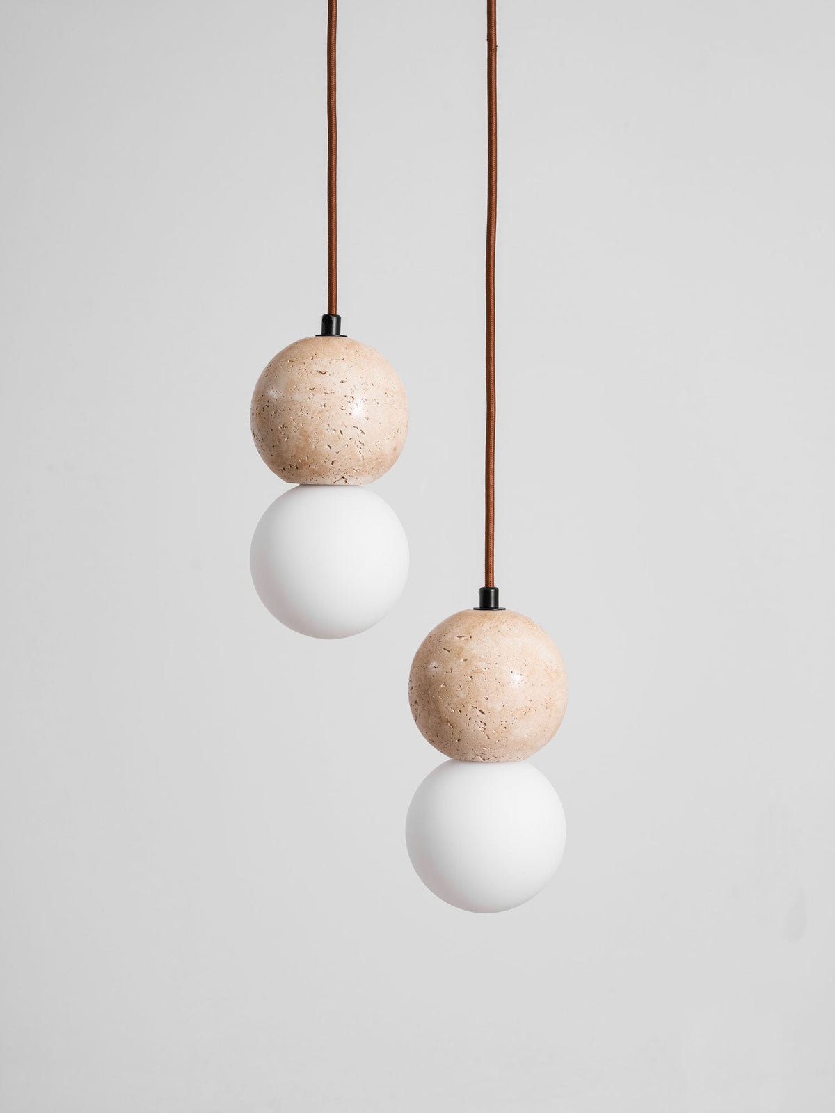 Beauview Travertine Pendant Light