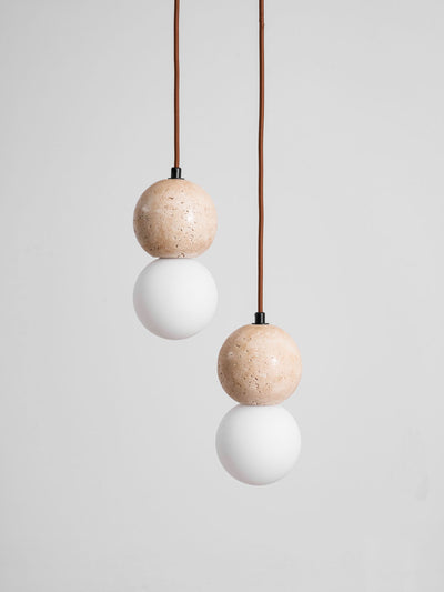 Beauview Travertine Pendant Light