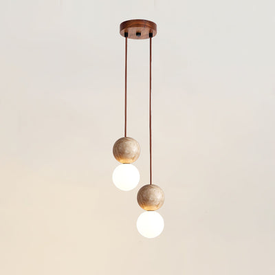 Beauview Travertine Pendant Light
