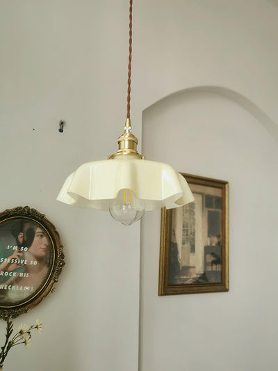 Liorivora Pendant Light French Flower for Dining Room