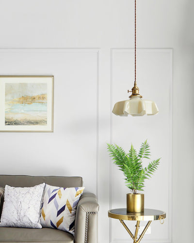 Liorivora Pendant Light French Flower for Dining Room