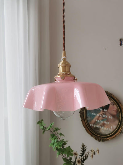 Lustra Pendant Light French Flower for Dining Room - Neutral Decor