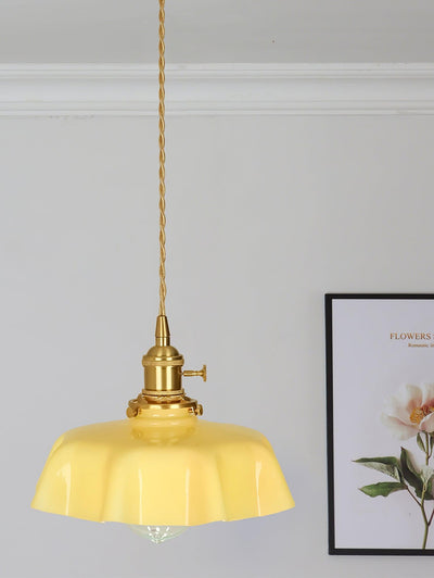 Lustra Pendant Light French Flower for Dining Room - Neutral Decor