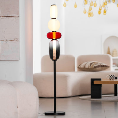 Willowshire Glass Floor Lamp