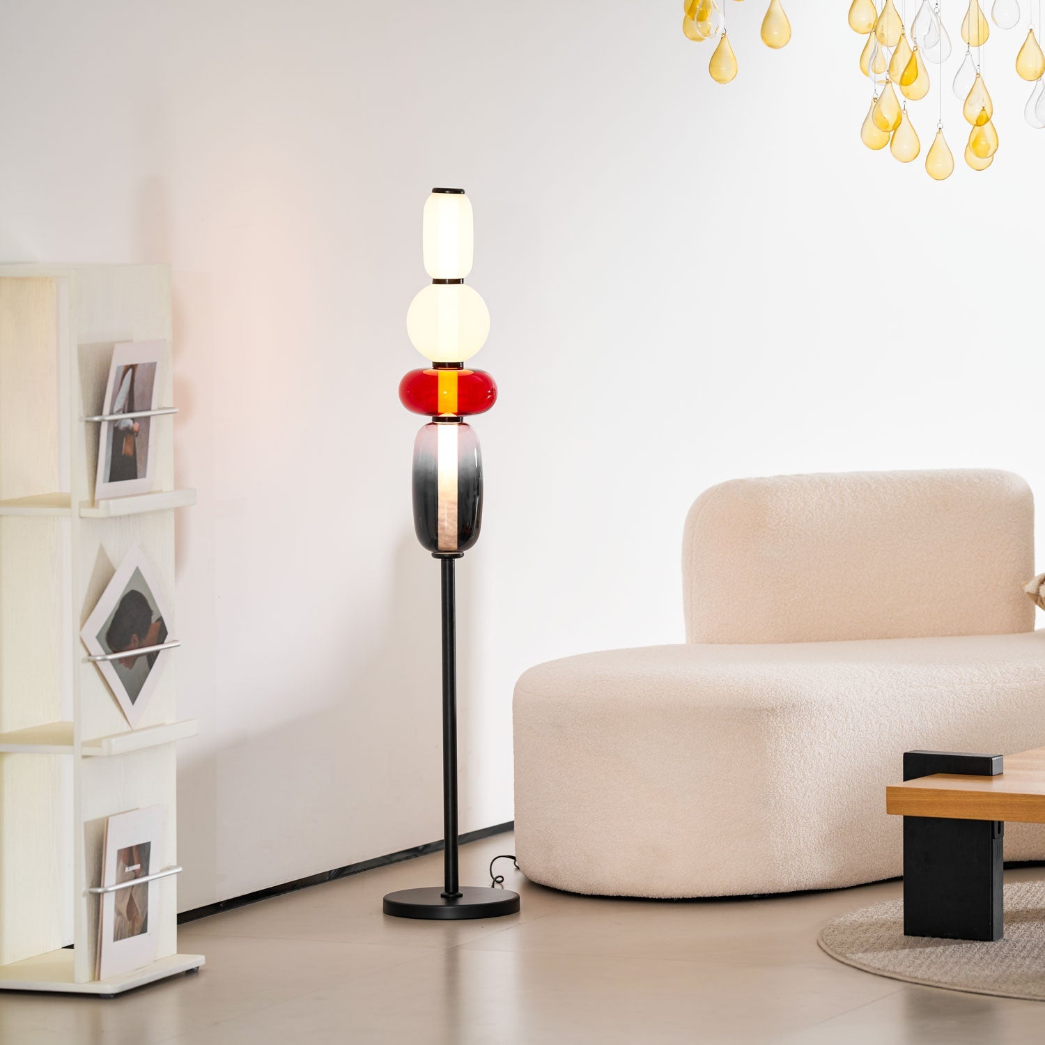 Willowshire Glass Floor Lamp
