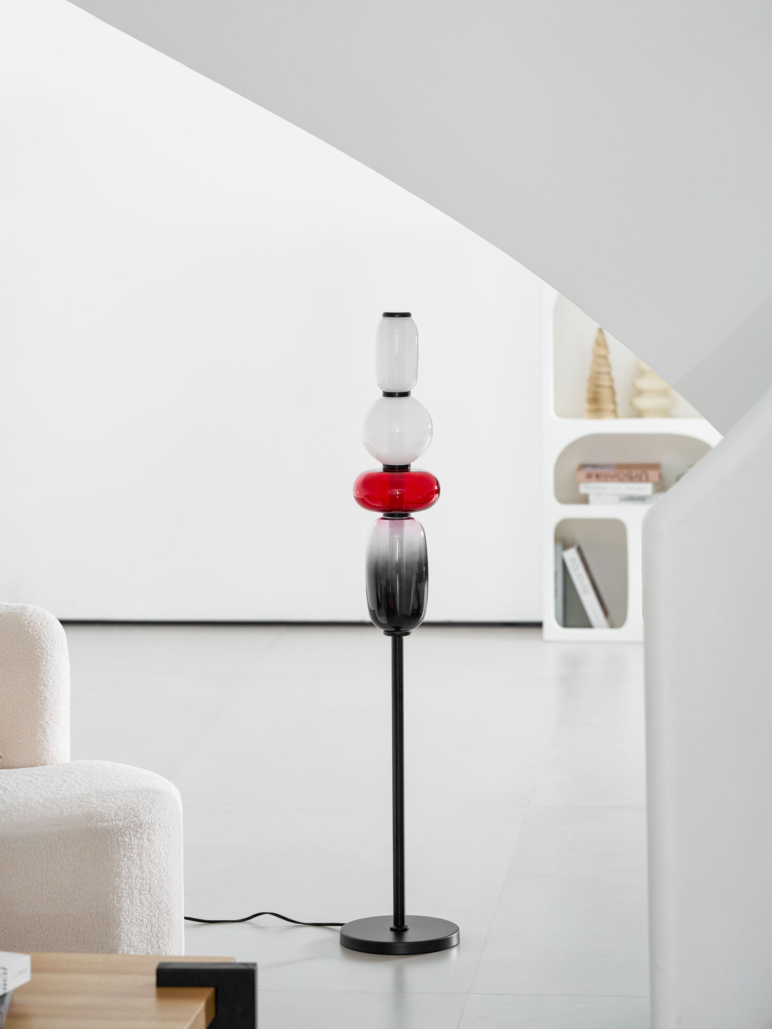 Willowshire Glass Floor Lamp