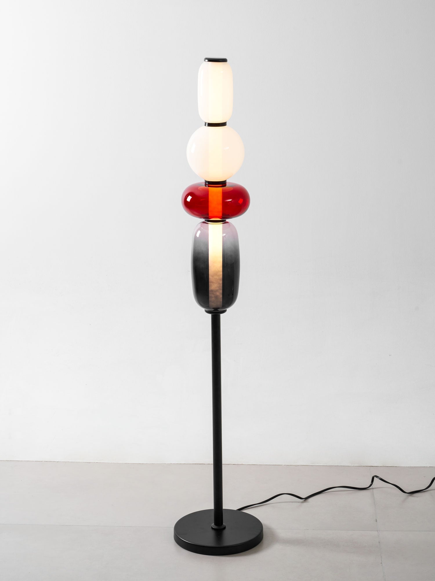 Willowshire Glass Floor Lamp
