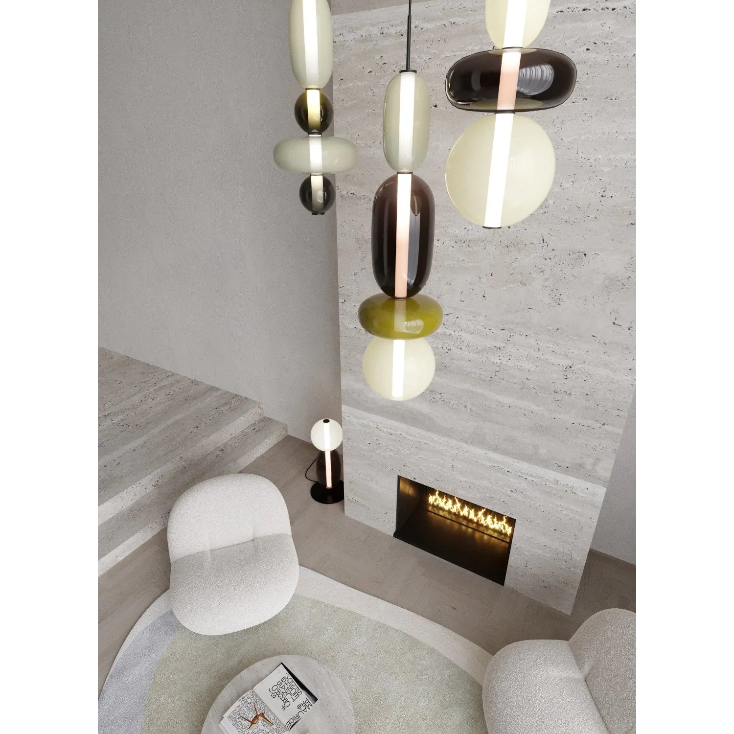 Velinian Glass Chandelier