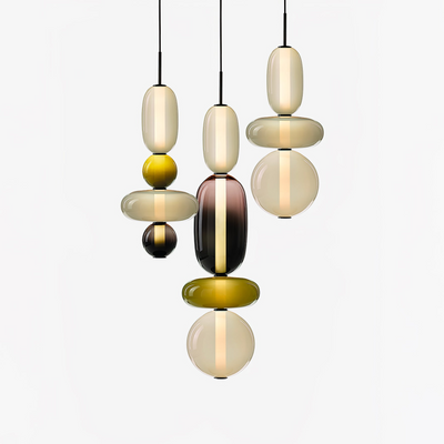 Lioraena Candied Glass Cluster Pendant Light