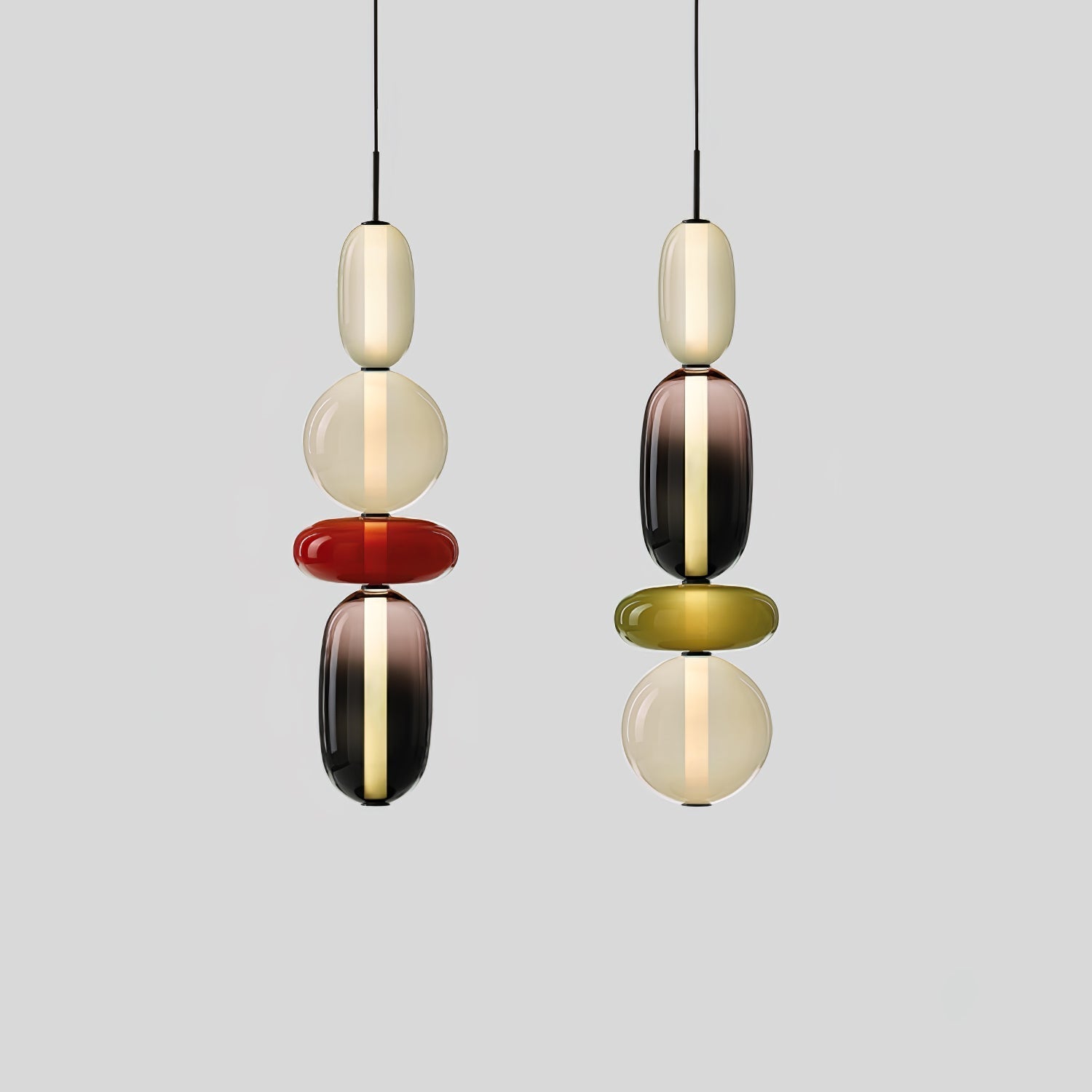 Daelen Glass Acrylic Artistic Pendant Light