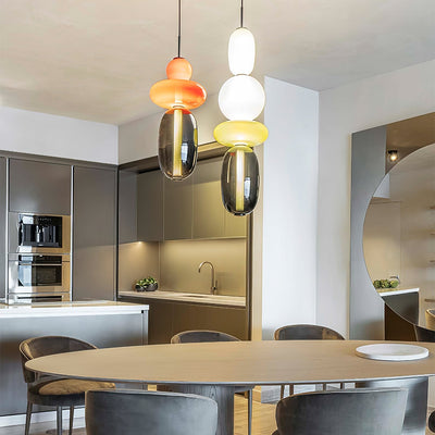 Daelen Glass Acrylic Artistic Pendant Light