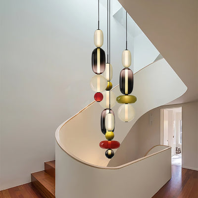 Lioraena Candied Glass Cluster Pendant Light