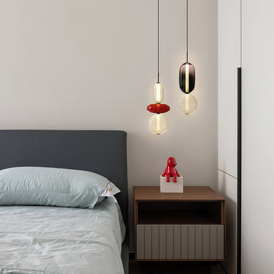 Lioraena Candied Glass Cluster Pendant Light