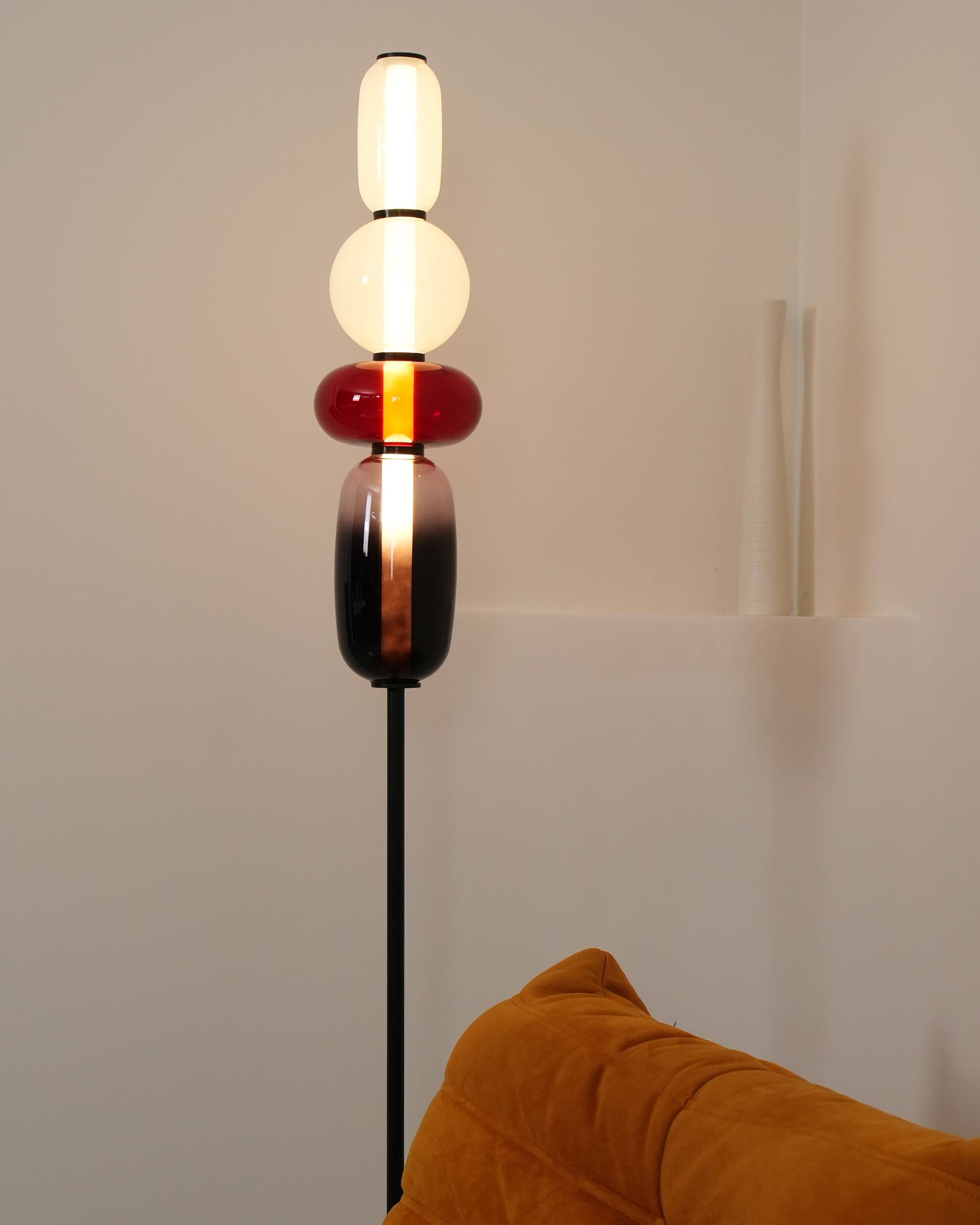 Willowshire Glass Floor Lamp