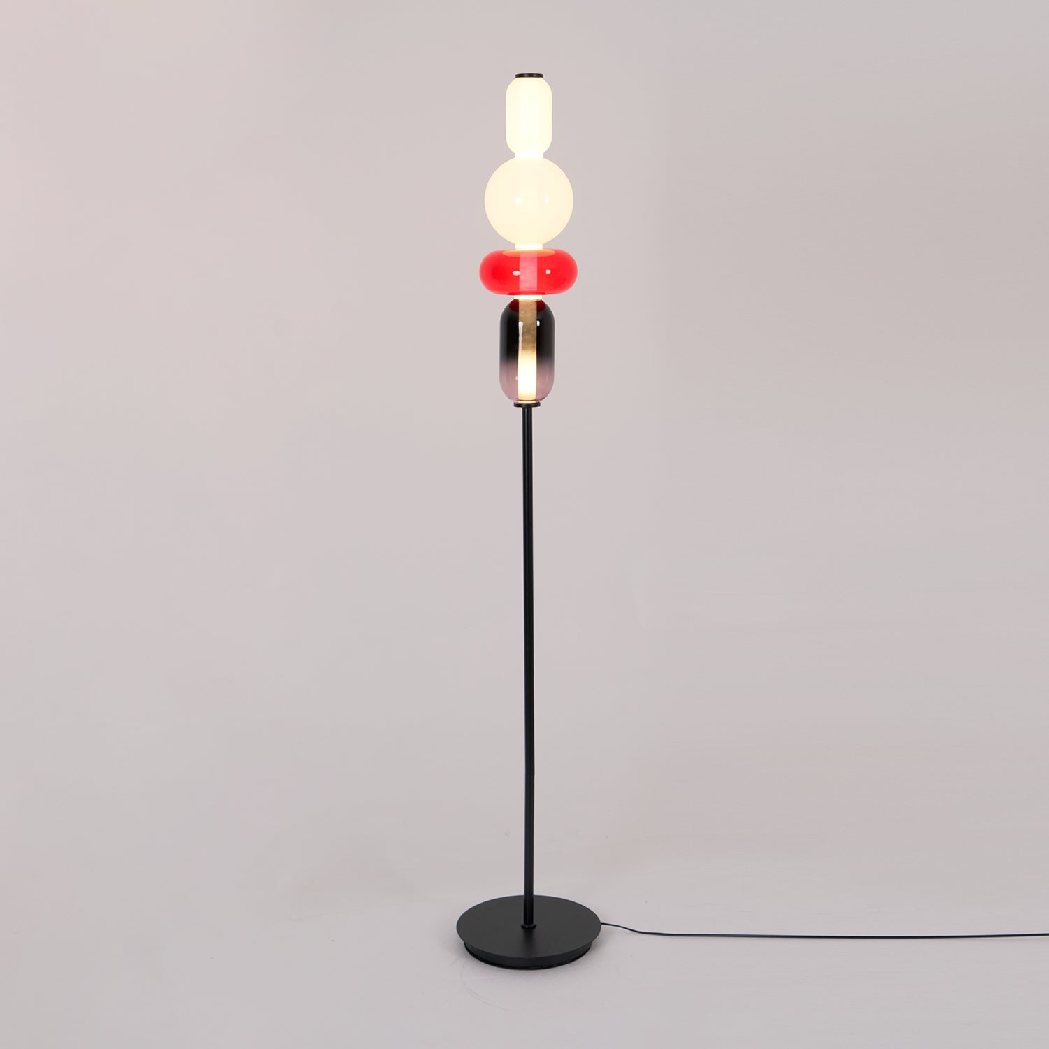 Willowshire Glass Floor Lamp