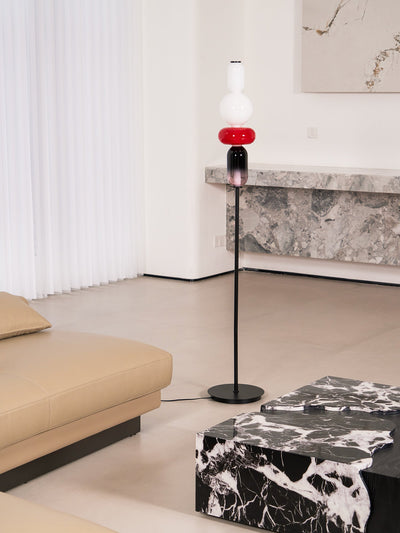 Willowshire Glass Floor Lamp