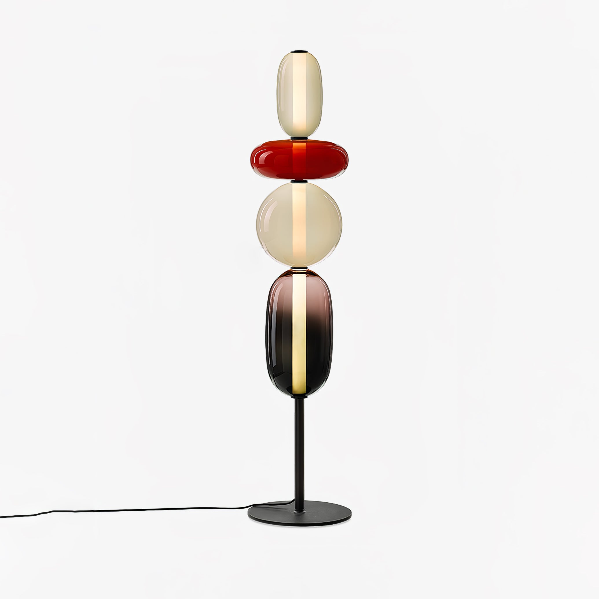 Willowshire Glass Floor Lamp