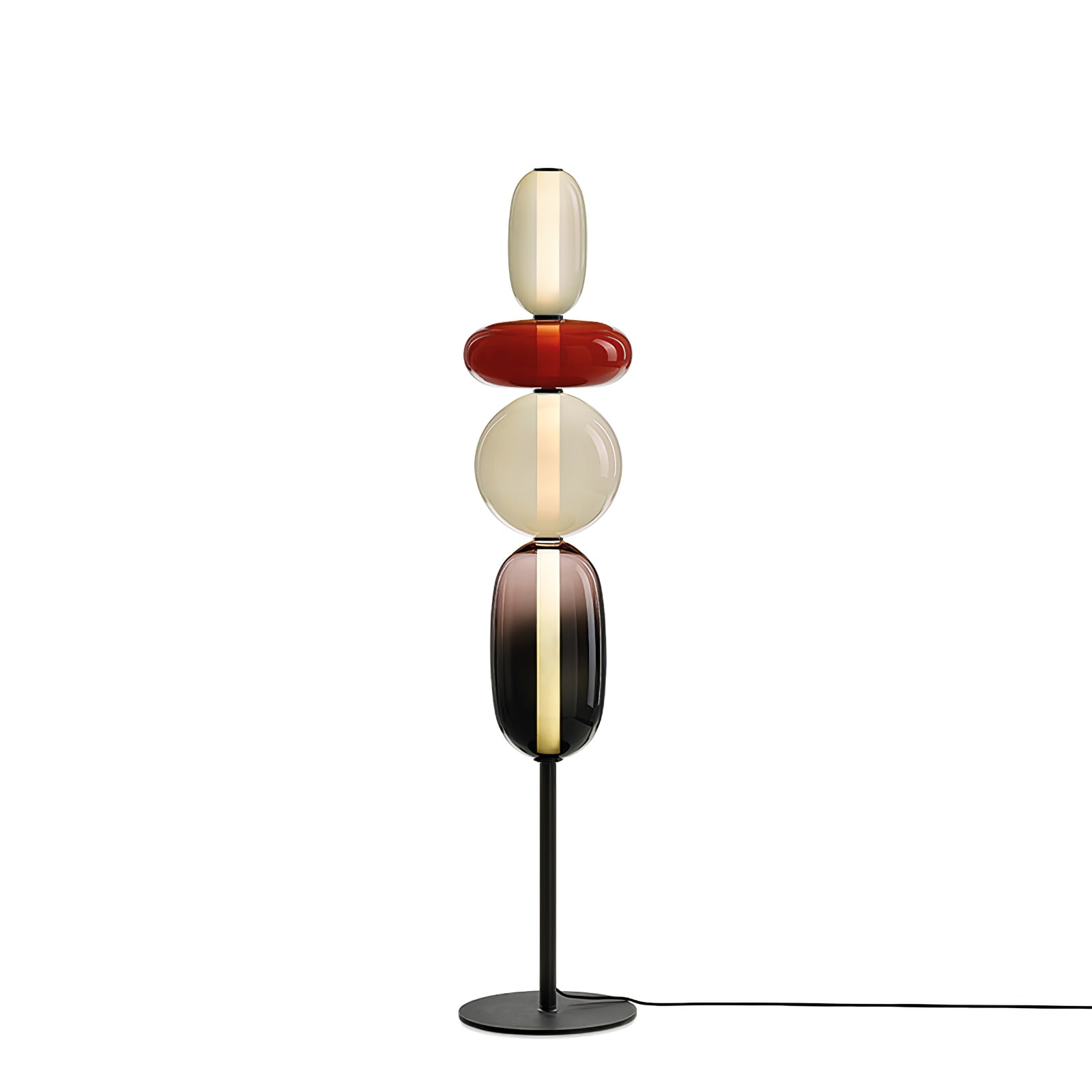 Willowshire Glass Floor Lamp