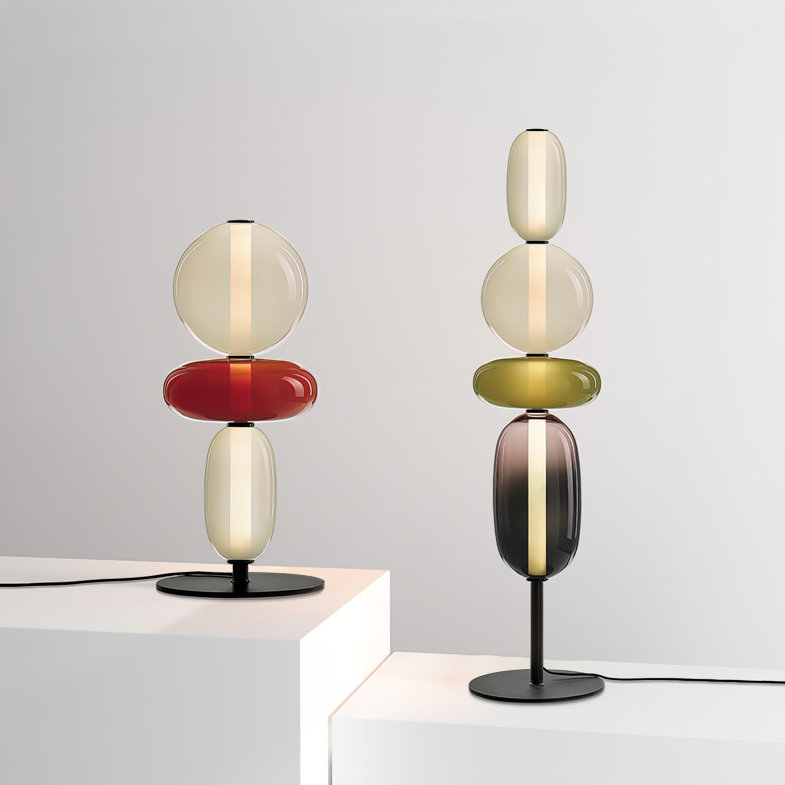 Willowshire Glass Floor Lamp