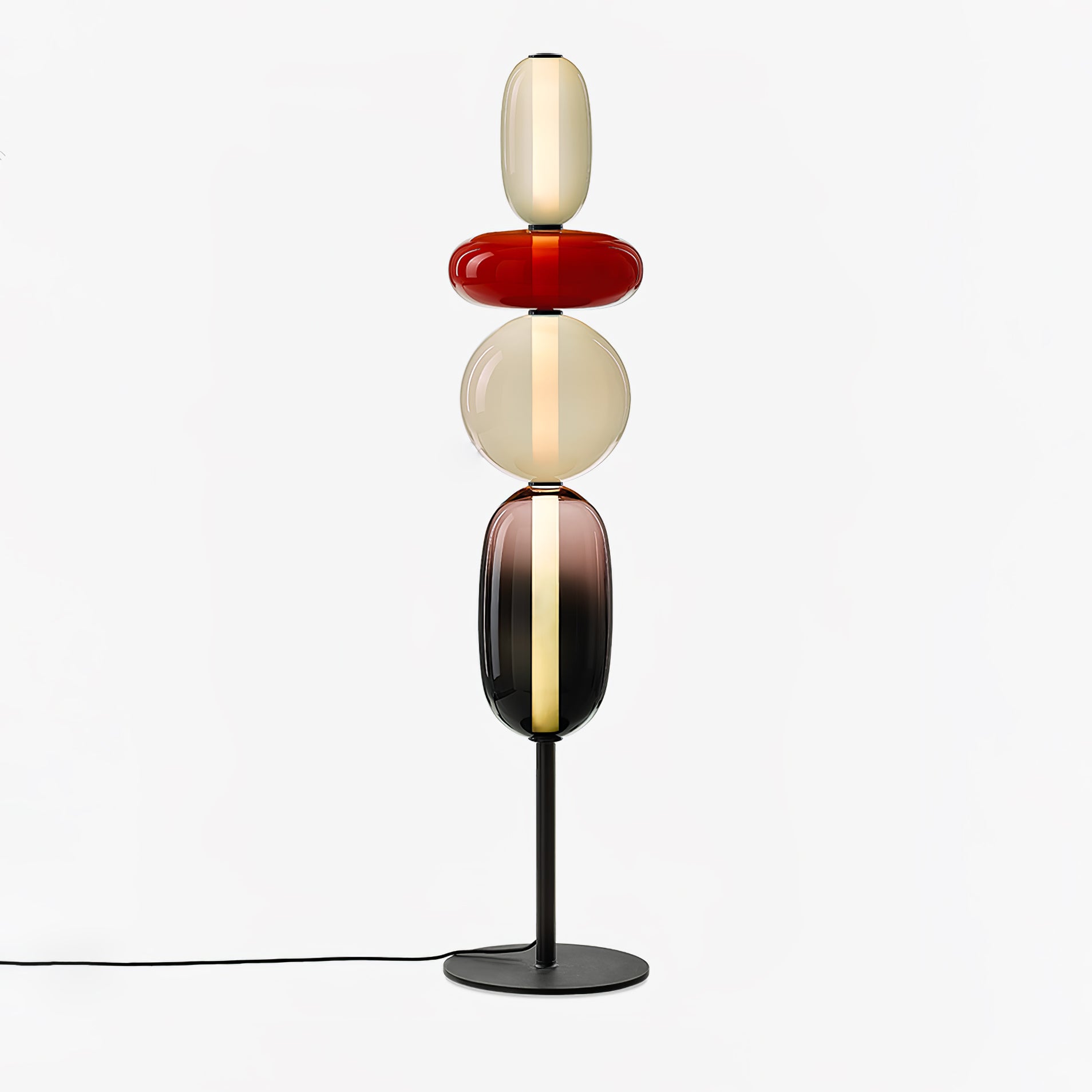 Willowshire Glass Floor Lamp