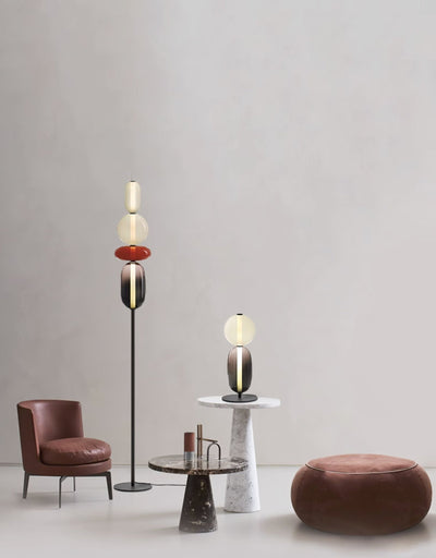 Willowshire Glass Floor Lamp