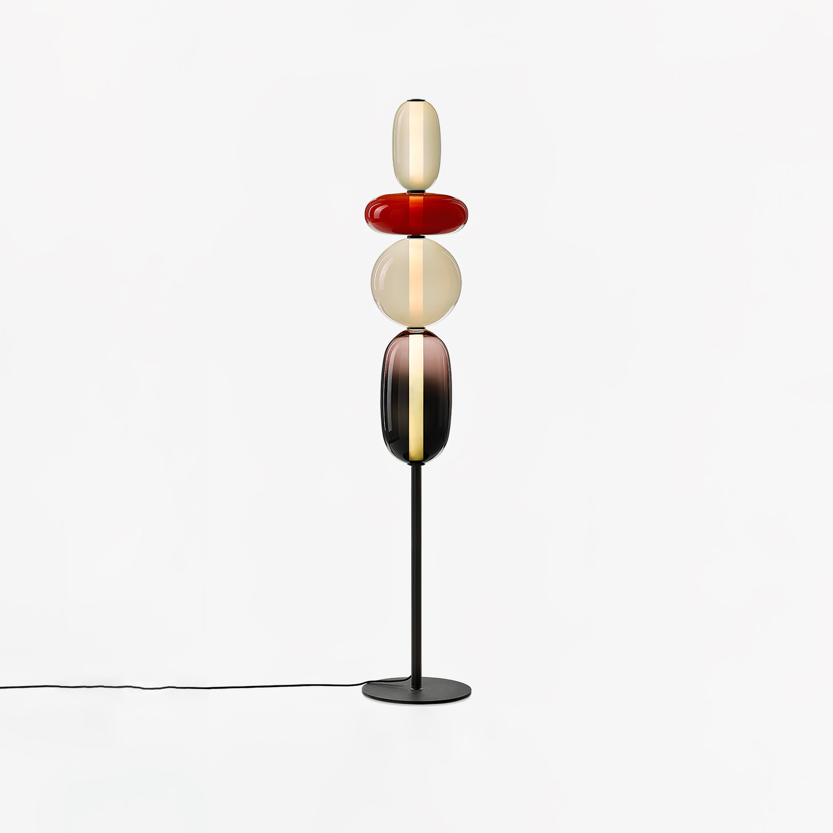 Willowshire Glass Floor Lamp