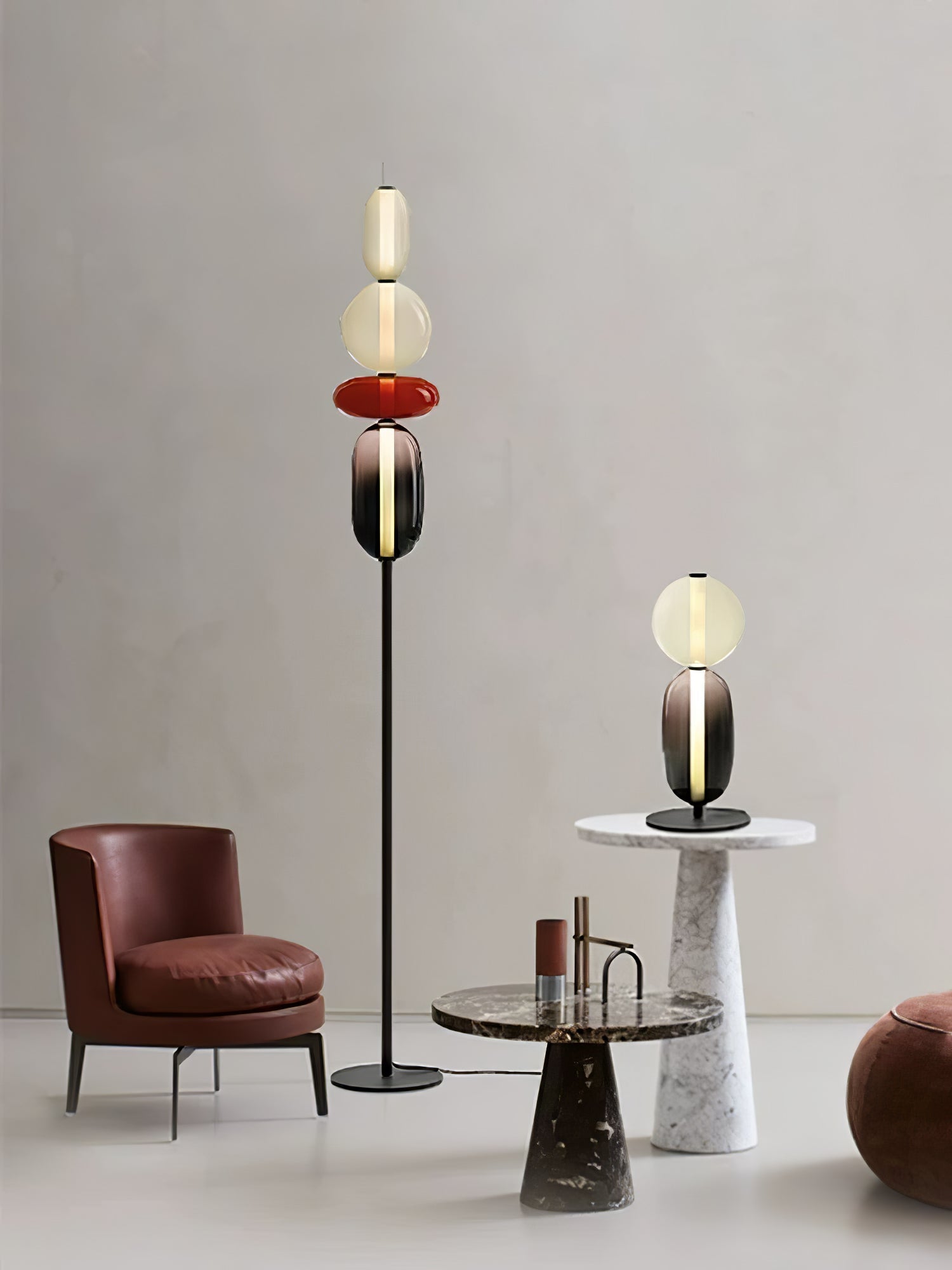Willowshire Glass Floor Lamp