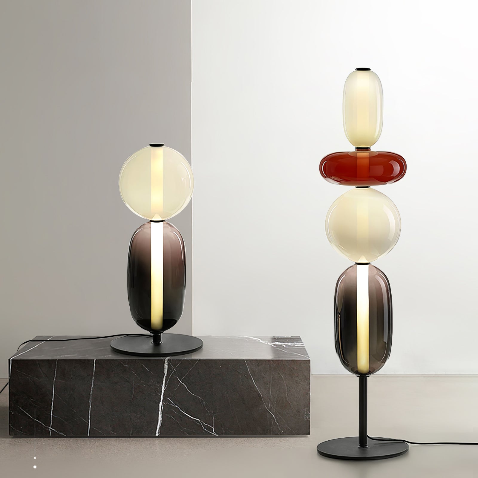Willowshire Glass Floor Lamp