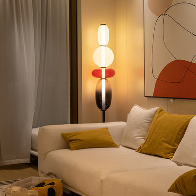 Willowshire Glass Floor Lamp