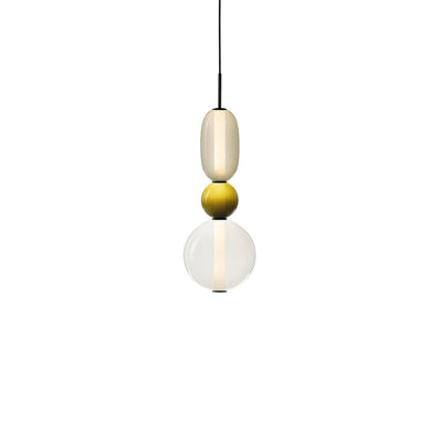 Zodore Premium Art Stained Glass Pendant Lamp - Neutral Decor