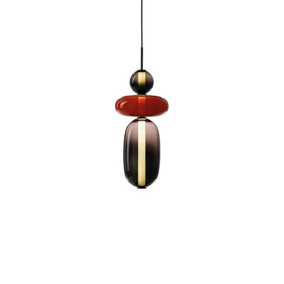 Zodore Premium Art Stained Glass Pendant Lamp - Neutral Decor