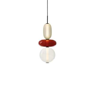 Zodore Premium Art Stained Glass Pendant Lamp - Neutral Decor