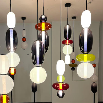 Daelen Glass Acrylic Artistic Pendant Light