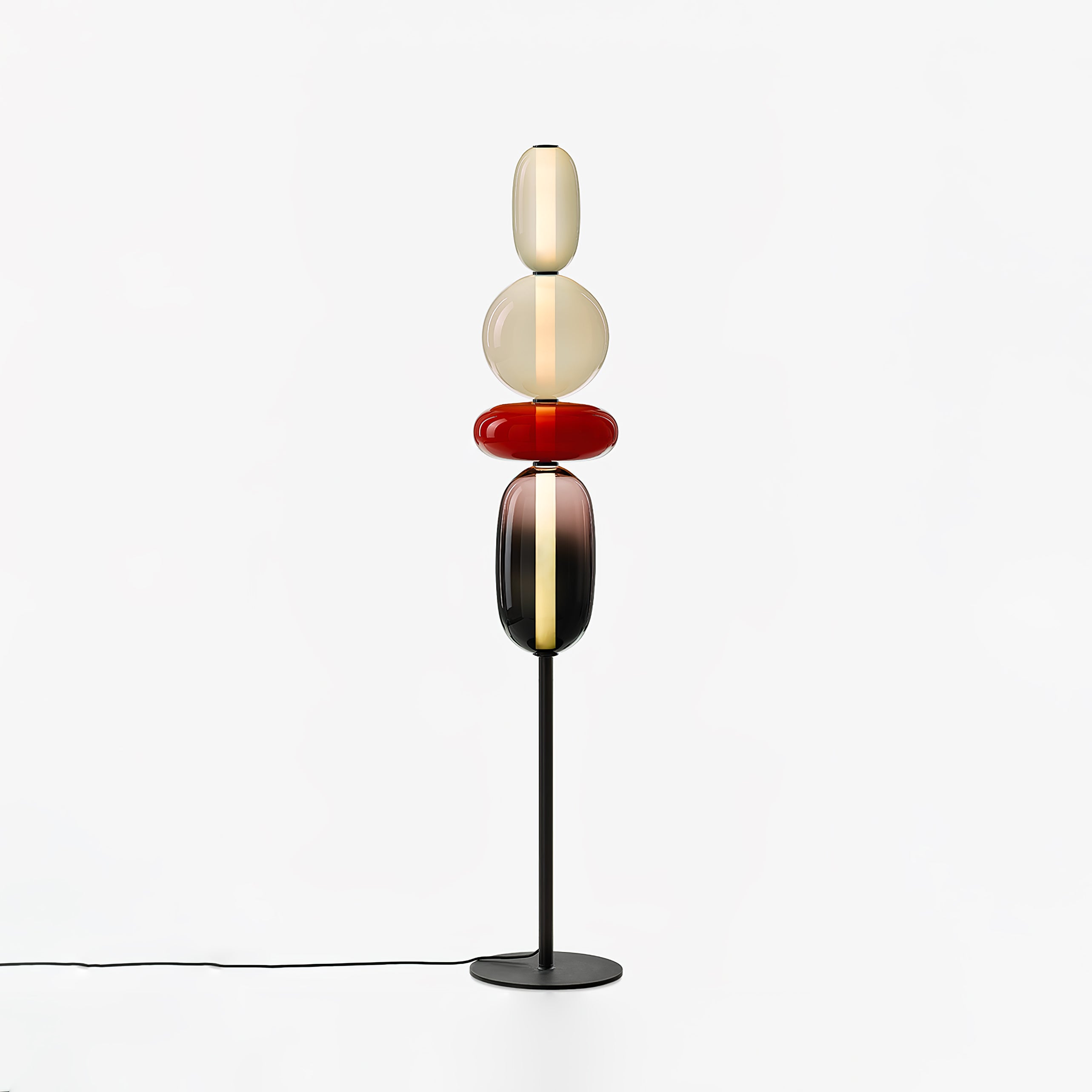 Willowshire Glass Floor Lamp