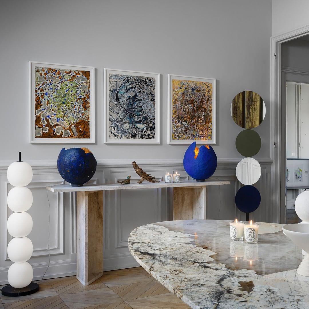 Ceni Minimalist Marble Floor Lamp