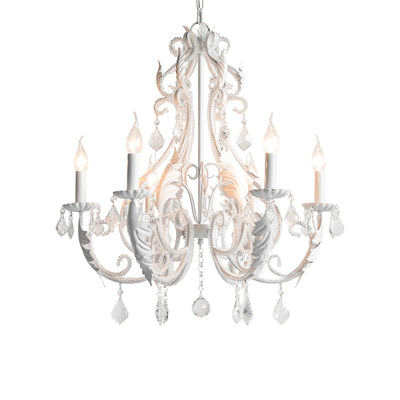 Yuna Pendant Lamp Candle Holder Crystal Beads