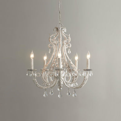 Yuna Pendant Lamp Candle Holder Crystal Beads