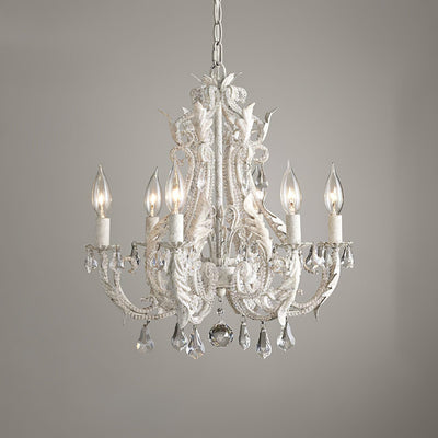 Yuna Pendant Lamp Candle Holder Crystal Beads