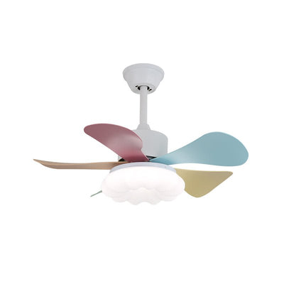 Celoia Colorful Glass Ceiling Fan Light