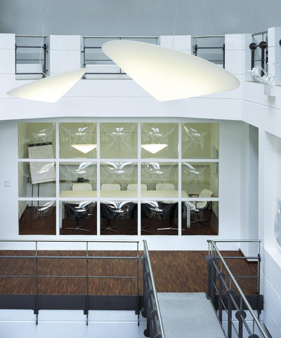 Othian Pendant Lamp Polyethylene Tilted Hat Minimalist