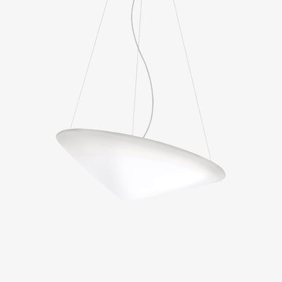 Othian Pendant Lamp Polyethylene Tilted Hat Minimalist